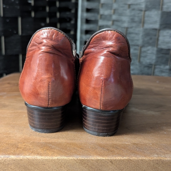 Everybody By BZ Moda Brown Leather Dress Shoes Steam Punk Size 36/5.5 Women's - Picture 3 of 10